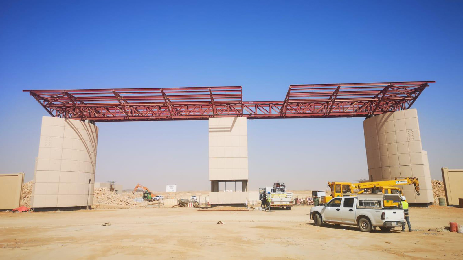 King Salman air base gates